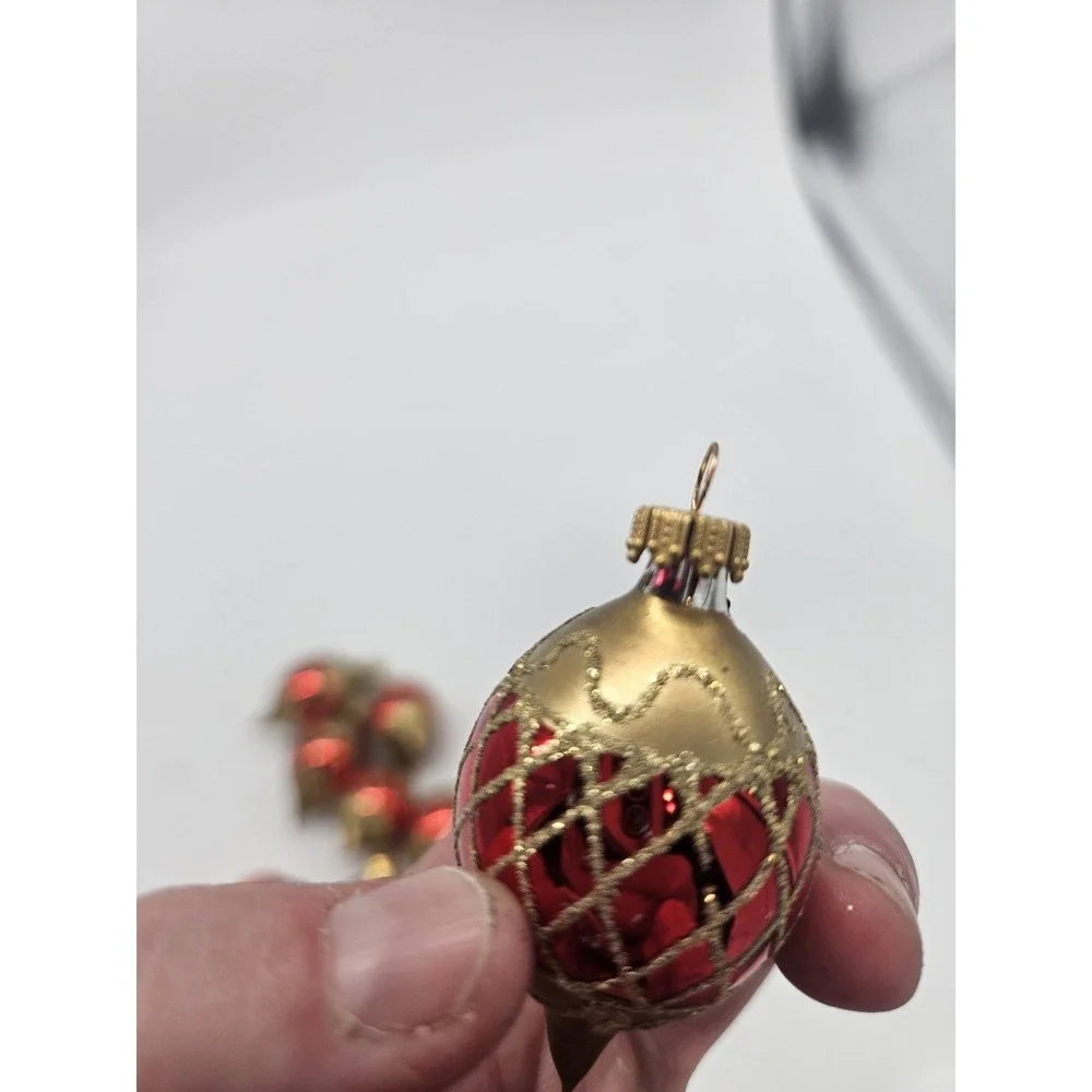 Lot Of 9 Mini Christmas Ornaments
